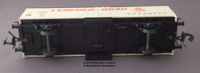 Lima Spur 0, Kühlwagen Lederer-Bräu Nürnberg, DB, Länge 255