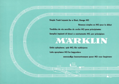 Märklin 0321 Handbuch für H0 einfache Gleisanlagen