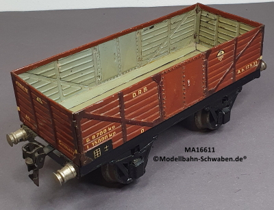 Märklin 16611 Spur 1, Offener Güterwagen, rotbraun, 200 mm