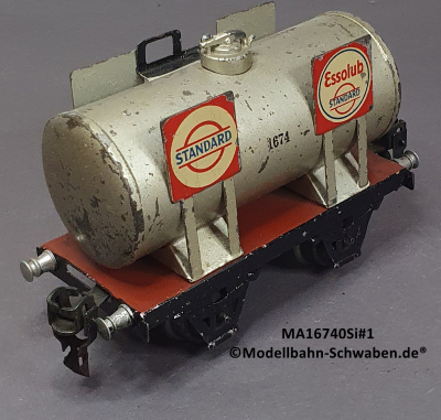 Märklin 16740 Spur 0, Kesselwagen Standard/Esso, silbergrau
