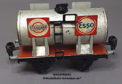 Märklin 16740 Spur 0, Kesselwagen Standard/Esso, silbergrau