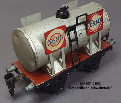 Märklin 16740 Spur 0, Kesselwagen Standard/Esso, silbergrau