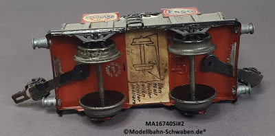 Märklin 16740 Spur 0, Kesselwagen Standard/Esso, silbergrau