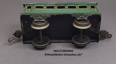 Märklin 17190 Spur 0, Blech Personenwagen 2./3. Kl., Grün