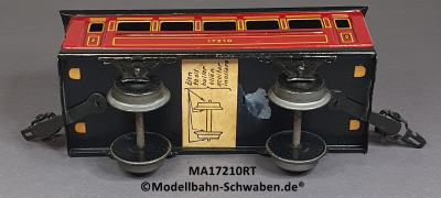 Märklin 17210 Spur 0, Blech Personenwagen 2. Kl., rot