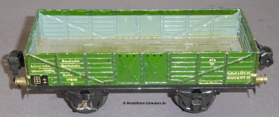 Märklin 1761 Spur 0, Blech Modell-Güterwagen, grün, Bauzeit ab 1926