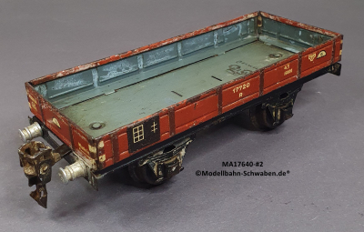 Märklin 1764 Spur 0, Niederbordwagen, ab ca. 1931