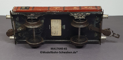 Märklin 1764 Spur 0, Niederbordwagen, ab ca. 1931
