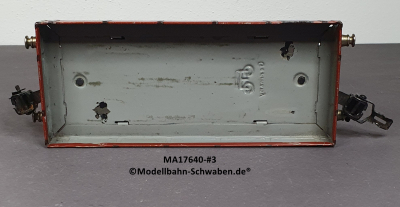 Märklin 1764 Spur 0, Niederbordwagen ohne Ladung, ab ca. 1932
