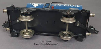 Märklin 1774 Spur 0, Kesselwagen m.BrH. ARAL, blau, Replik