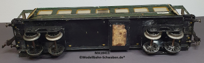 Märklin 18411 Spur 1, D-Zug Personenwagen 4-achs, 1./2.Kl., grün, 420mm
