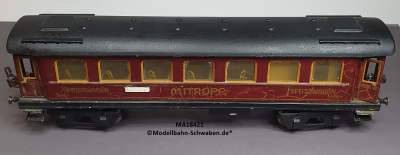 Märklin 18421 Spur 1, D-Zug Speisewagen Mitropa, Inneneinrichtiung, 4-achs, 420mm