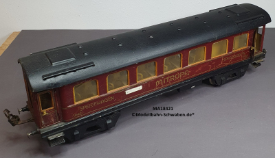 Märklin 18421 Spur 1, D-Zug Speisewagen Mitropa, Inneneinrichtiung, 4-achs, 420mm