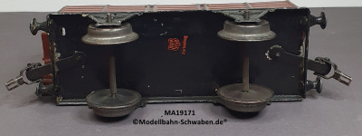 Märklin 19171 Spur 1, Offener Güterwagen, Bremserhaus, rotbraun, 200 mm