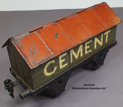 Märklin 19191 Spur 1, Zementwagen, Dach aufklappbar, 200 mm