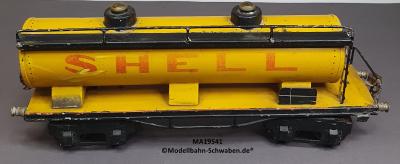 Märklin 19541 Spur 1, Kesselwagen 4-Achs, Shell, gelb, 320mm