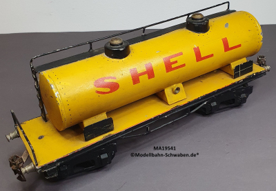 Märklin 19541 Spur 1, Kesselwagen 4-Achs, Shell, gelb, 320mm