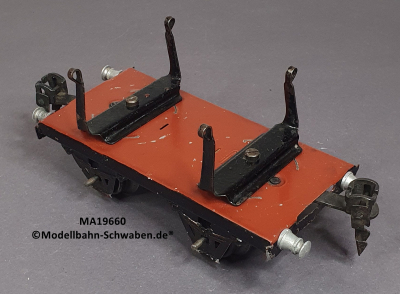 Märklin 1966 Spur 0, Bretterwagen ohne Ladung / Ketten, ab ca. 1931