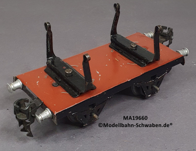 Märklin 1966 Spur 0, Bretterwagen ohne Ladung / Ketten, ab ca. 1931
