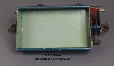 Märklin 19770 Spur 0, Blech Kippwagen, ab ca.1934, blau, 165 mm