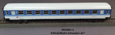 Märklin 2862-2 H0 Interregio-Wagen, 1./2.Kl. weiß/blau aus Sonderserie, DB