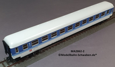 Märklin 2862-2 H0 Interregio-Wagen, 1./2.Kl. weiß/blau aus Sonderserie, DB