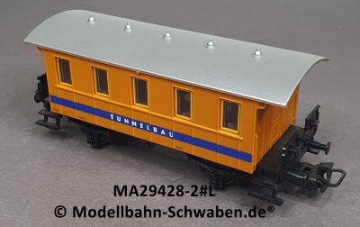 Märklin 29428-2 H0 Bauwohnwagen für Tunnelbau