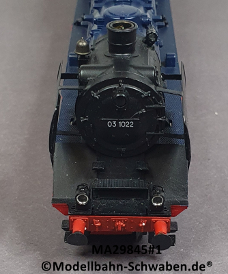 Märklin 29845#1 H0 Schlepptender Dampflok BR03 1022, DB, blau, Digital