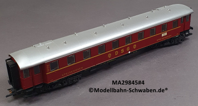 Märklin 29845#4 H0 Speisewagen DSG, Innenbel. Stromf. Kupplungen