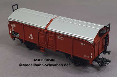 Märklin 29845#9 H0 Schiebedachwagen mit aufschiebbaren Dachhälften