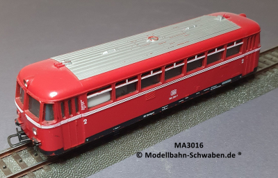 Märklin 3016 H0 Schienenbus VT95/795, DB, OVP, Bz. ca.1974