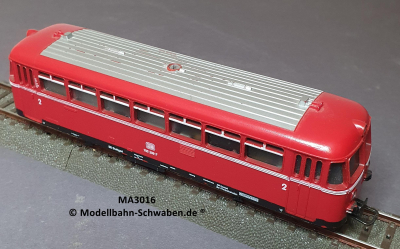 Märklin 3016 H0 Schienenbus VT95/795, DB, OVP, Bz. ca.1974