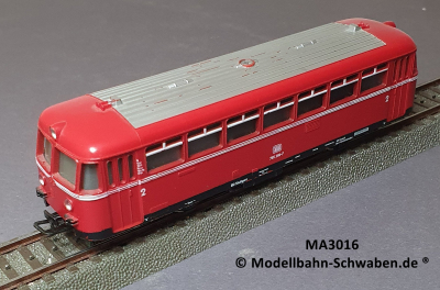 Märklin 3016 H0 Schienenbus VT95/795, DB, OVP, Bz. ca.1974