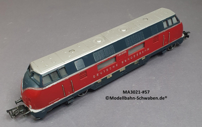 Märklin 3021 H0 Diesellok, V200 006, Guss,Bz. 1957, DB, OVP,