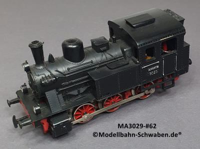 Märklin 3029 H0 Tenderlokomotive, BN 3029, Bz. 1962