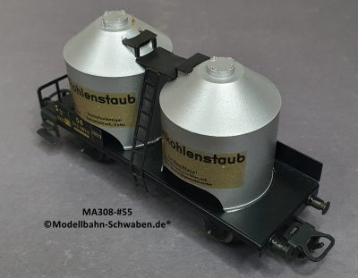 Märklin 308 H0 Braunkohlenstaubwagen 543 082, DB, OVP, Bz. 1955