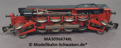 Märklin 3096 H0 Dampflok, BR 86 173, DB, Bauzeit1974, Telex