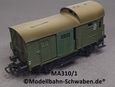 Märklin 310/1 H0 Güterzug Gepäckwagen, BN 122 861 Essen