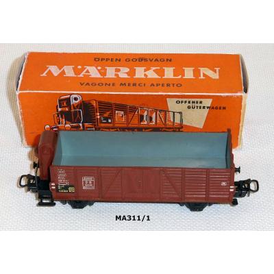 Märklin 311/1 (4601) H0 offener Güterwagen m.Bremserhaus in OVP