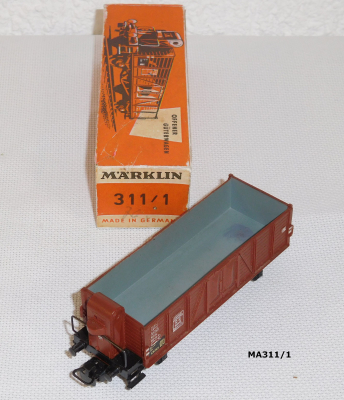Märklin 311/1 (4601) H0 offener Güterwagen m.Bremserhaus in OVP