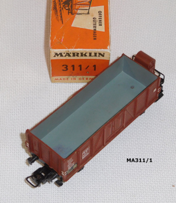 Märklin 311/1 (4601) H0 offener Güterwagen m.Bremserhaus in OVP