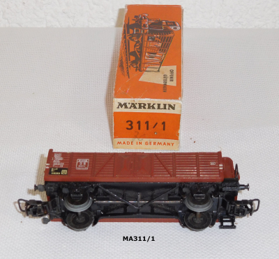Märklin 311/1 (4601) H0 offener Güterwagen m.Bremserhaus in OVP