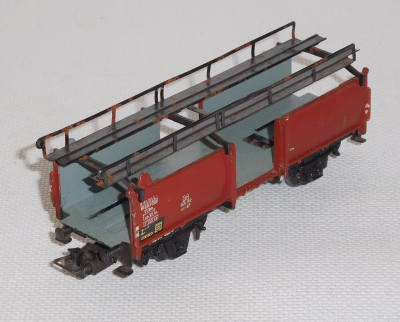 Märklin 315/4 H0 Autotransportwagen unbeladen, DB