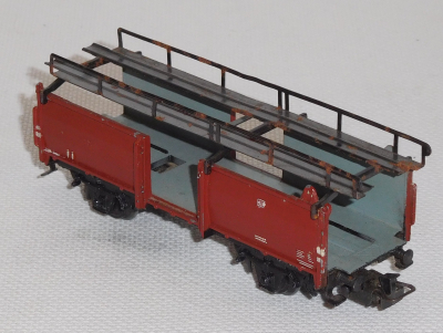 Märklin 315/4 H0 Autotransportwagen unbeladen, DB