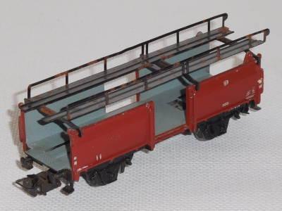 Märklin 315/4 H0 Autotransportwagen unbeladen, DB