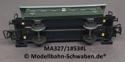 Märklin 327/1 H0 Personenwagen Donnerbüchse, 3.Kl., Blech, BN 327/1, Bz ab 1953