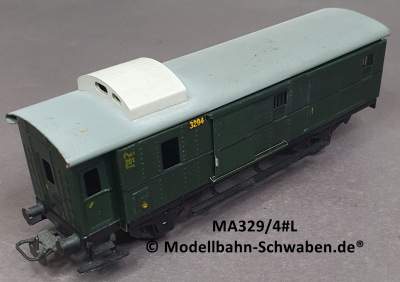 Märklin 329/4 H0 Personenzug Gepäckwagen, Blech, BN 3294,