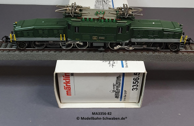 Märklin 3356 H0 E-Lok Krokodil Be 6/8, SBB, EVP, MFX+, Sound, BZ ca.1985.
