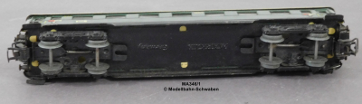 Märklin 346/1 H0 Blech D-Zug-Schürzenwagen, 2. Kl. B4ü, Bz.1954