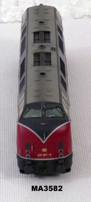 Märklin 3582 H0 Diesellok BR 221 107-6 rot der DB, OVP